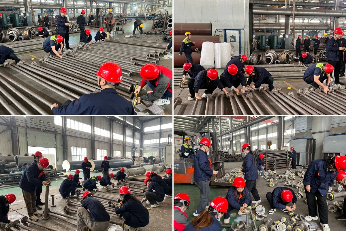 全员齐上阵，共筑“衬胶”魂——后勤各部门驰援一线保交付